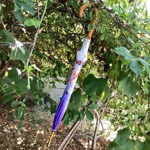 Vintage Betty Boop Umbrella with Wood Handle